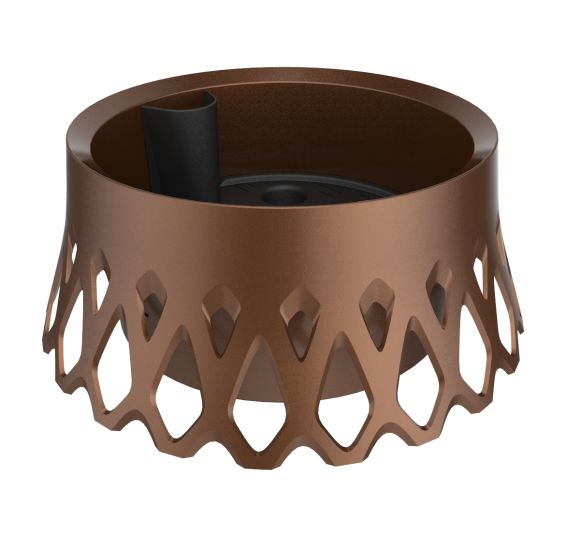 Doniczka Plastia 30cm system samonawadniania brąz 1szt
