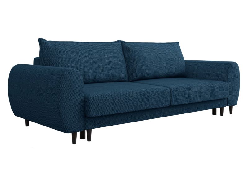 Kanapa rozkładana MIRJAN 24 Sonia granatowy plusz 1 szt.