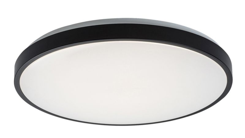 Plafon sufitowy lampa Rabalux Samira czarno-biały LED 48W 4000K 3100lm łazienkowy IP44 wym: 6,5 x 42 x 42 cm - 1 szt.