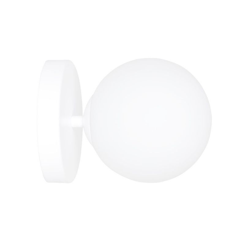 Kinkiet ścienny Emibig Bior biały 1 x E14 x 10W IP20 wym: 15 x 15 cm - 1 szt.