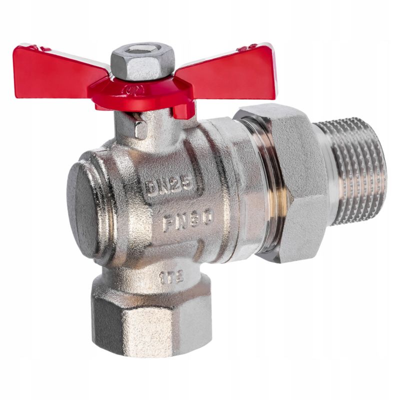 Zawór Arco kulowy kątowy z półśrubunkiem 25.4 mm 1 szt.