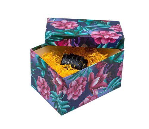 Zestaw pudełek Neopak PROSTOKĄT KWIATY PIWONIE 3 szt.