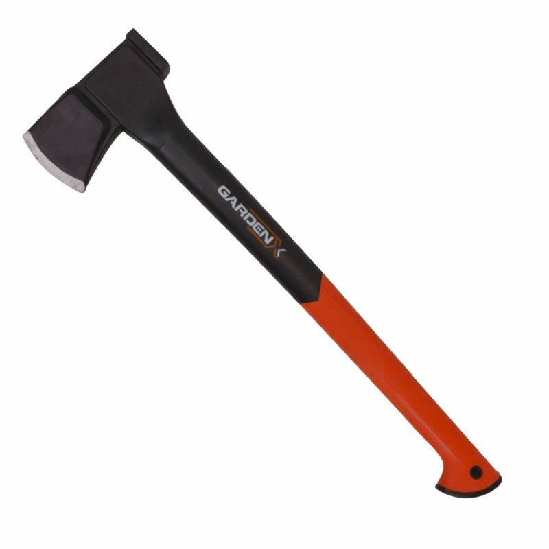 Siekiera rozłupująca Gardenx 1100 g - trzonek nylonowy 71 cm, stal kuta, GardenX, 1 szt.