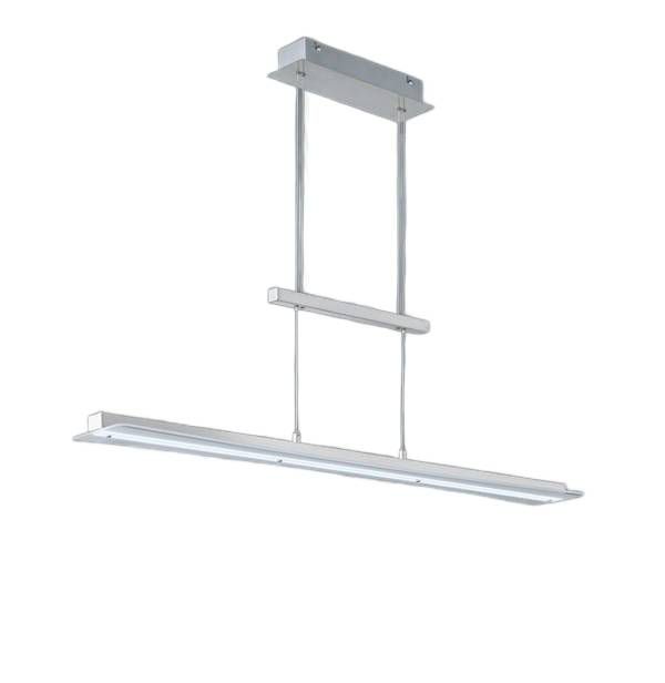 Lampa wisząca RL Smash srebrno-biała wym: 150 x 100 x 12 cm wbudowany LED 18W 1 szt.