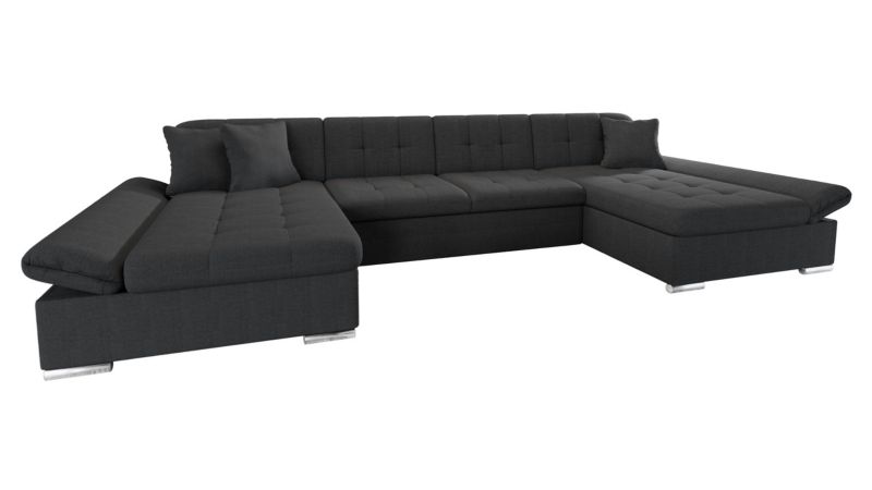 Narożnik z funkcją spania MIRJAN 24 Alia czarny 1 szt.