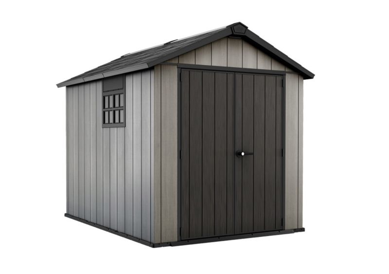 Domek ogrodowy Oakland 759 narzędziowy na działkę Szary, 1 szt.