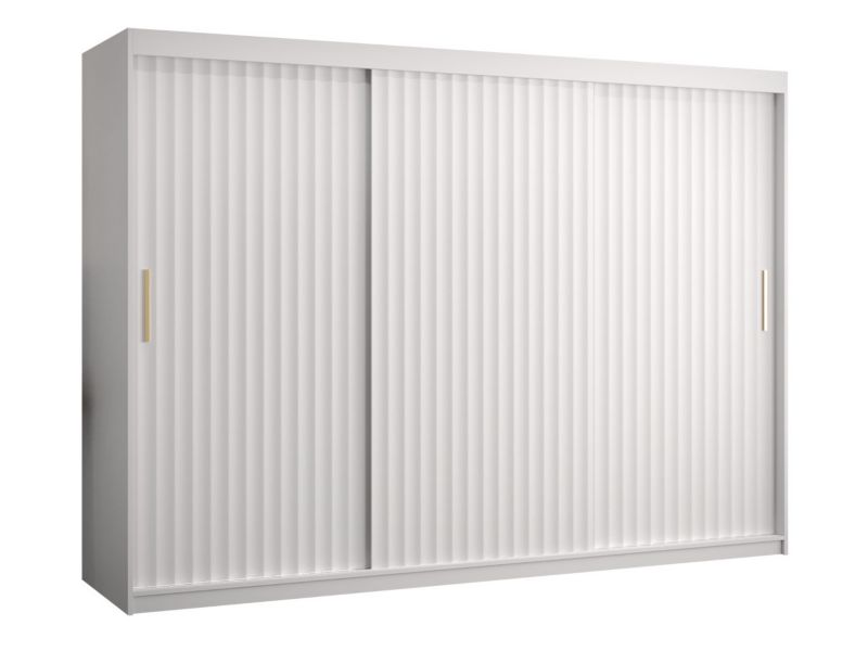 Szafa przesuwna MIRJAN 24 Riflo Wave 1 250 biały 1 szt.