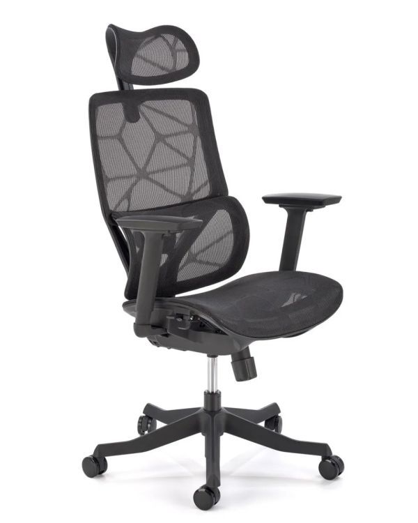 Fotel Halmar biurowy OSVALDO czarny 1 szt