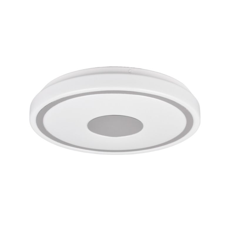 Plafon sufitowy lampa RL Bunda srebrno-odcienie srebra-biały LED 16W 4000K 2000lm IP20 wym: 5 x 33 x 33 cm - 1 szt.