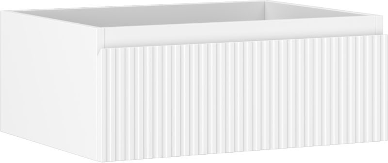 Szafka łazienkowa podumywalkowa Mexen Rivel biała mat 60 cm 1 szuflada 1 szt.