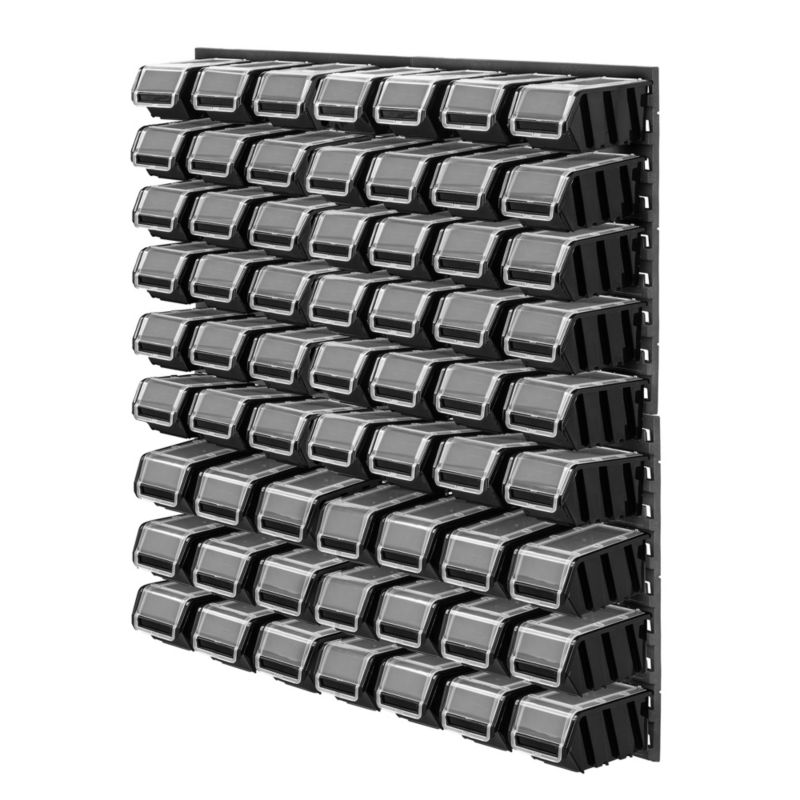 Tablica Narzędziowa KADAX Ścianka Warsztatowa 78x78cm 63el Garaż Kuwety Pojemniki 1szt.