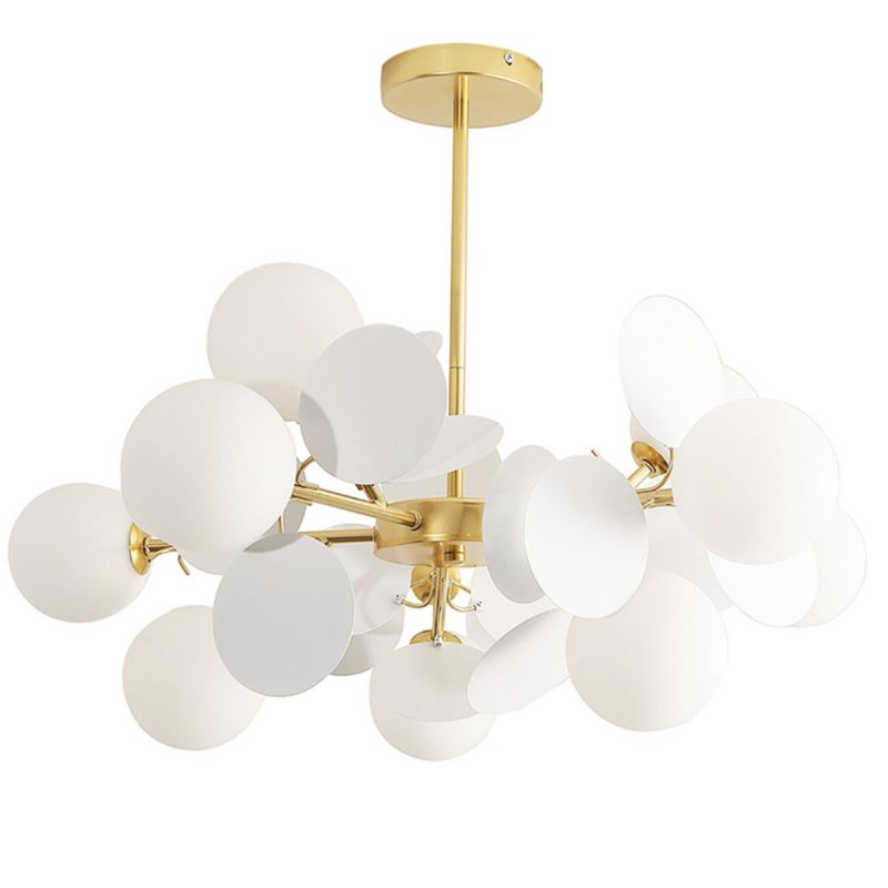 Lampa Sufitowa Wisząca Toolight App1565-12 Złoty