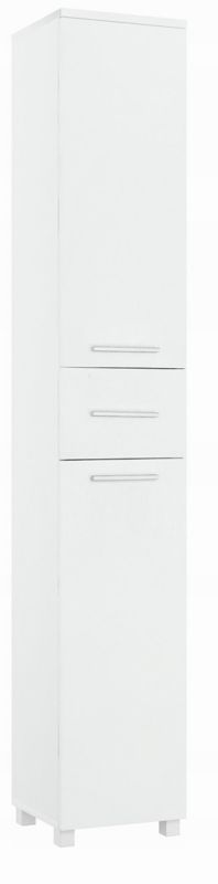 Słupek Matkam łazienkowy 2D1SZ regał biały 1 szt.