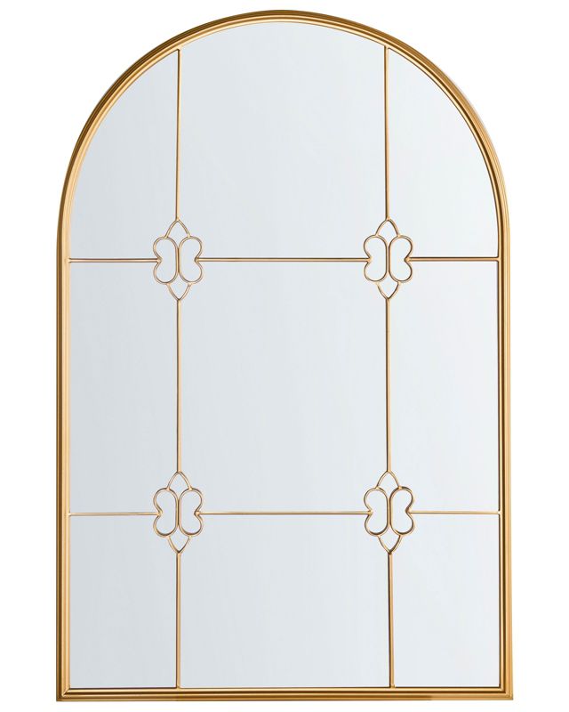 Lustro ścienne Thulay 65 cm 99 cm Złoty 1 szt.