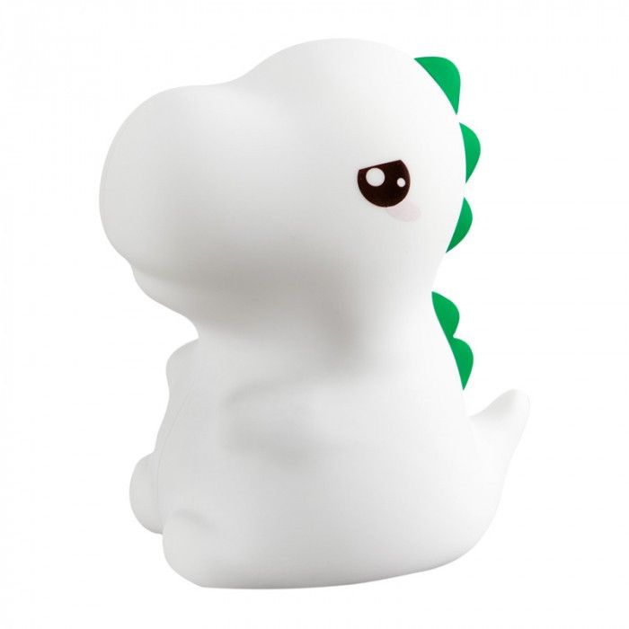 Lampa stołowa Mary's Nocne biało-zielona LED 1W RGBW bezprzewodowa IP20 wym: 13.8 x 9.5 x 12.4 cm silikon - 1 szt.