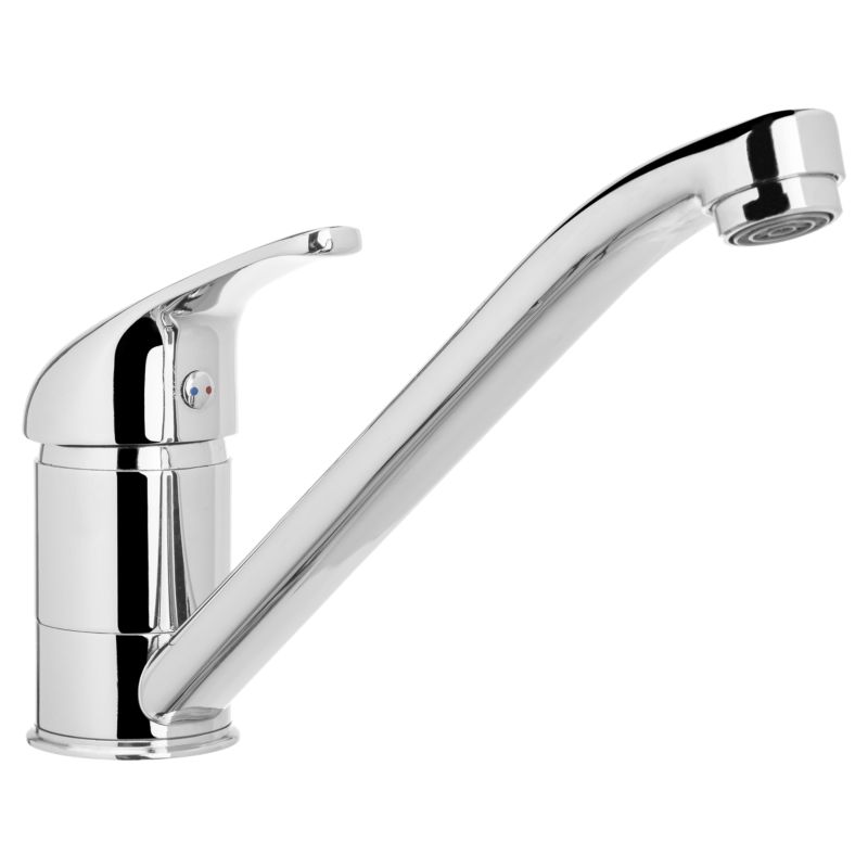 Bateria kuchenna zlewozmywakowa Invena Perea srebrny 1 szt.