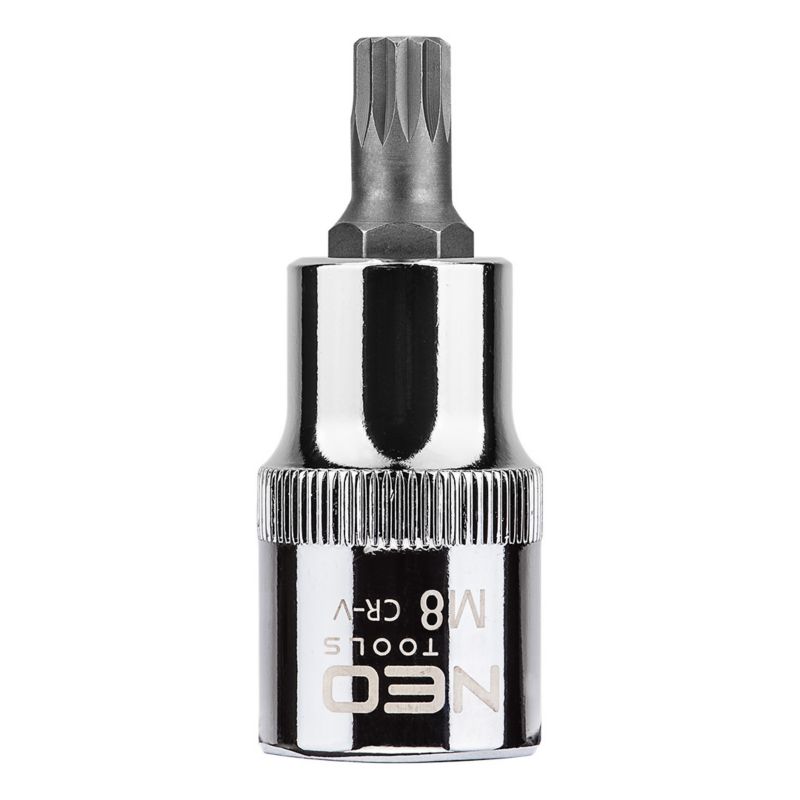 Końcówka Spline na nasadce 1/2" NEO TOOLS M8 x 55 mm 1 szt.