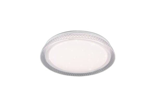 Plafon sufitowy RL Heracles biały LED 18W 2700K-6000K 2000 lm IP20 wym: 5,5 x 38 x 38 cm tworzywo sztuczne - 1 szt.