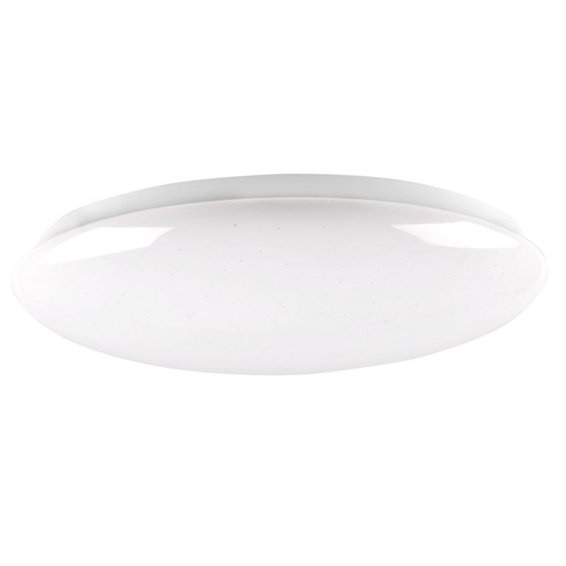 Plafon sufitowy Polux Pirius biały LED 17W 4000K 1900lm IP44 wym: 6,5 x 33 x 33 cm tworzywo sztuczne - 1 szt.