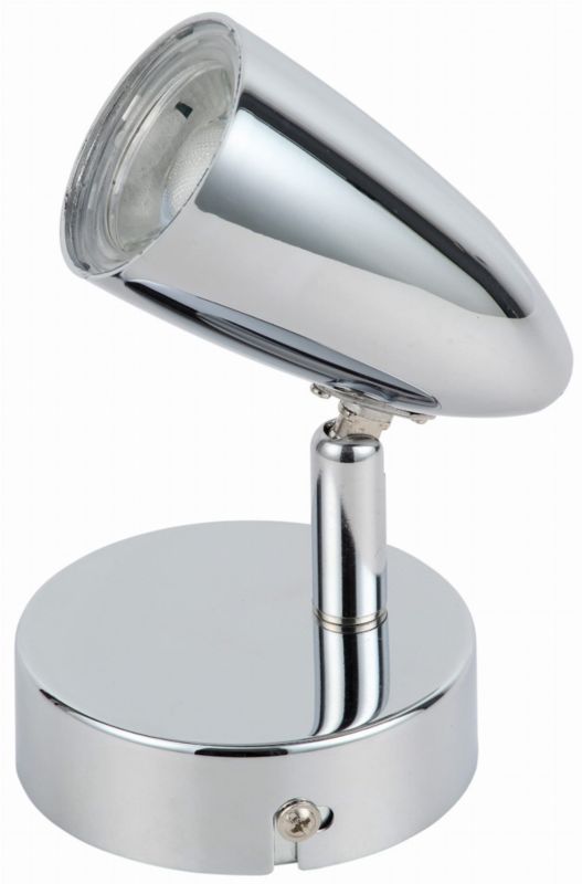 Kinkiet ścienny Candellux Liberty chromowany LED 4W IP20 wym: 12 x 8 x 14 cm - 1 szt.