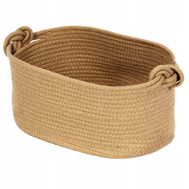 Kosz do przechowywania Rodeno organizer jasny brąz sznur bawełniany 1 szt.
