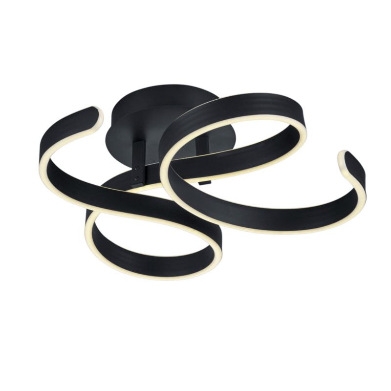 Lampa sufitowa wisząca Trio Francis 5312 antracyt nowoczesna wbudowany LED 40W 1 szt.