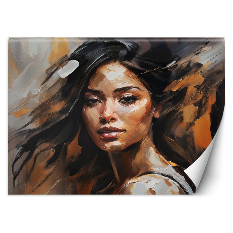 Fototapeta Feeby Kobieta Glamour Brązowy 350x245 1 szt