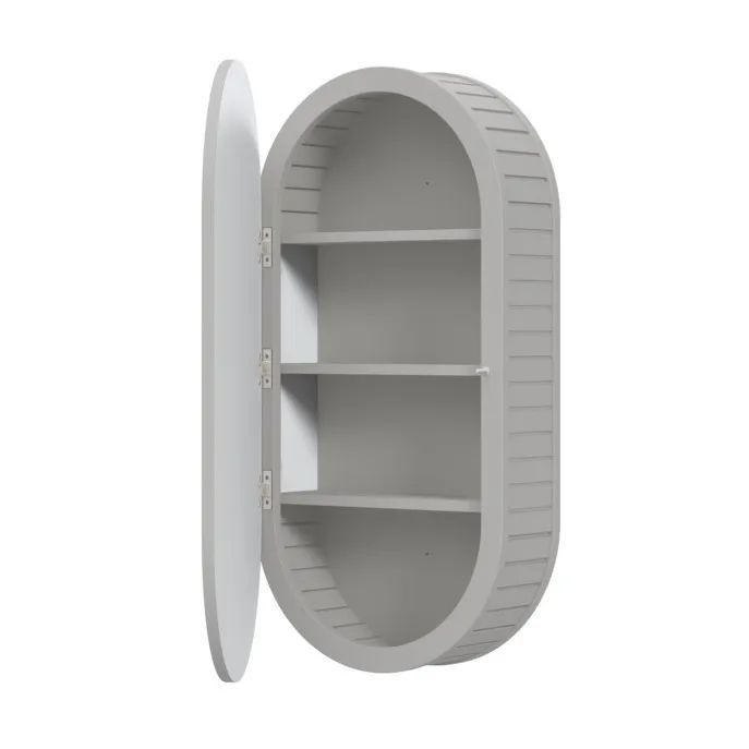 Szafka Halmar łazienkowa VENEZIA CASHMERE 1D 43cm kaszmirowy mat z lustrem 1 szt.