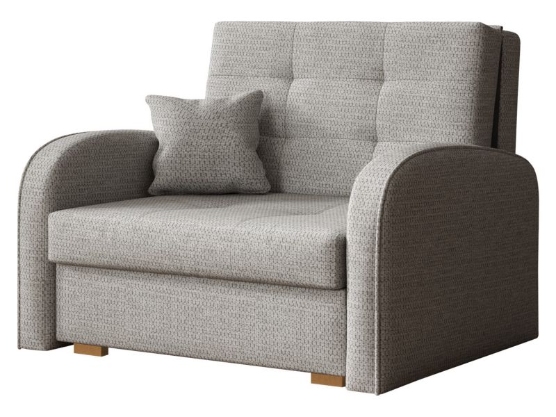 Kanapa rozkładana MIRJAN 24 Viva Gold I jasnoszara plecionka 1 szt.