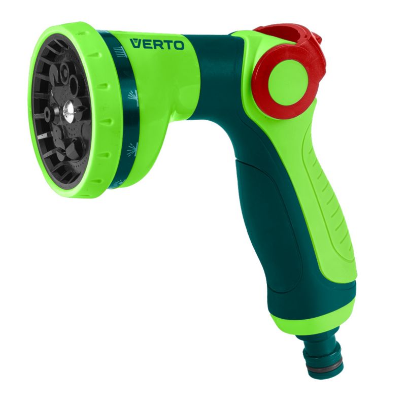 Zraszacz VERTO pistoletowy, regulowany strumień 1 szt