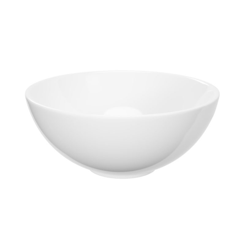 Umywalka ceramiczna nablatowa GoodHome Tasi 37,5 cm biała