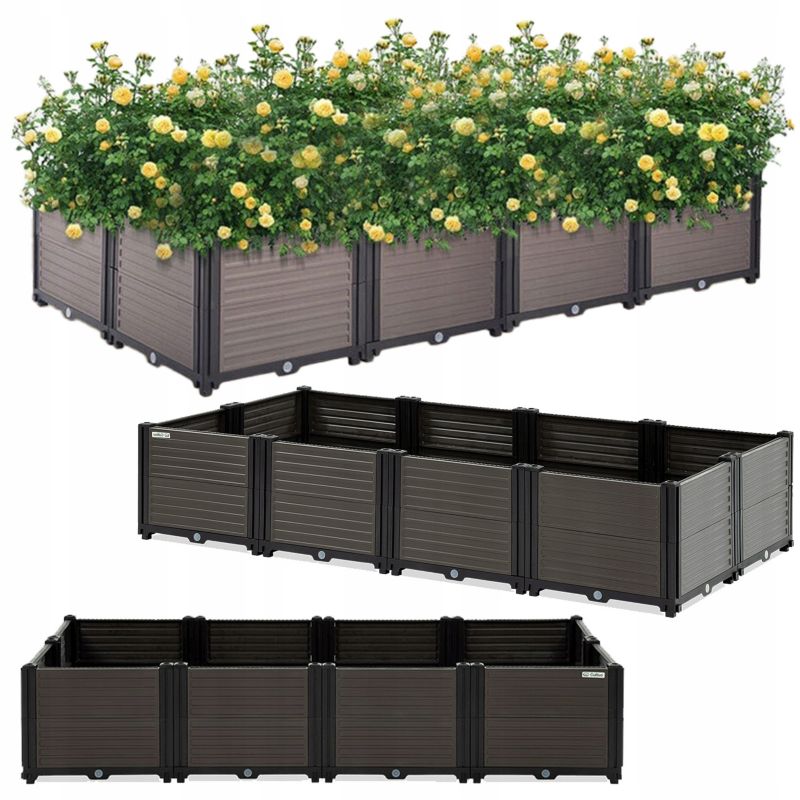 Skrzynia Cultivo Uprawowa Warzywniak Zielnik Kwiatowa Balkonowa Grządka 1 szt