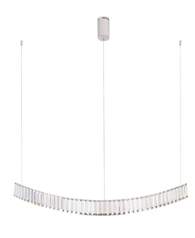 Lampa wisząca Maxlight Saphir 7146 chromowana kryształowa wbudowany LED 13W 1 szt.