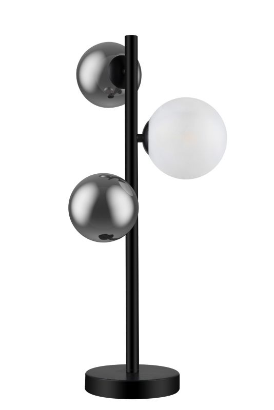 Lampa stołowa GoodHome Hauraki 3-punktowa G9 czarna