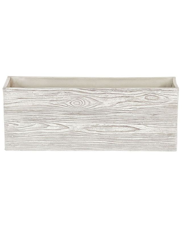 Doniczka 42 x 13 x 15 cm jasne drewno Paos 1 szt.