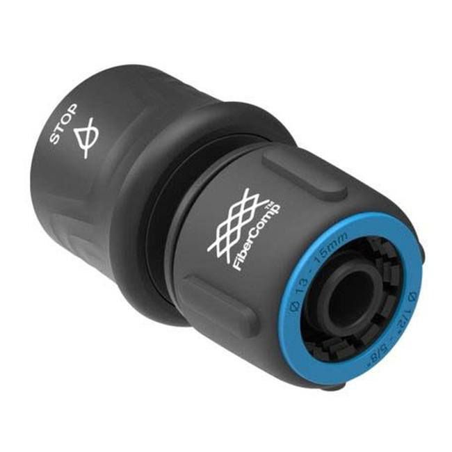 Szybkozłącze Fiskars 1/2"-5/8" z funkcją stop