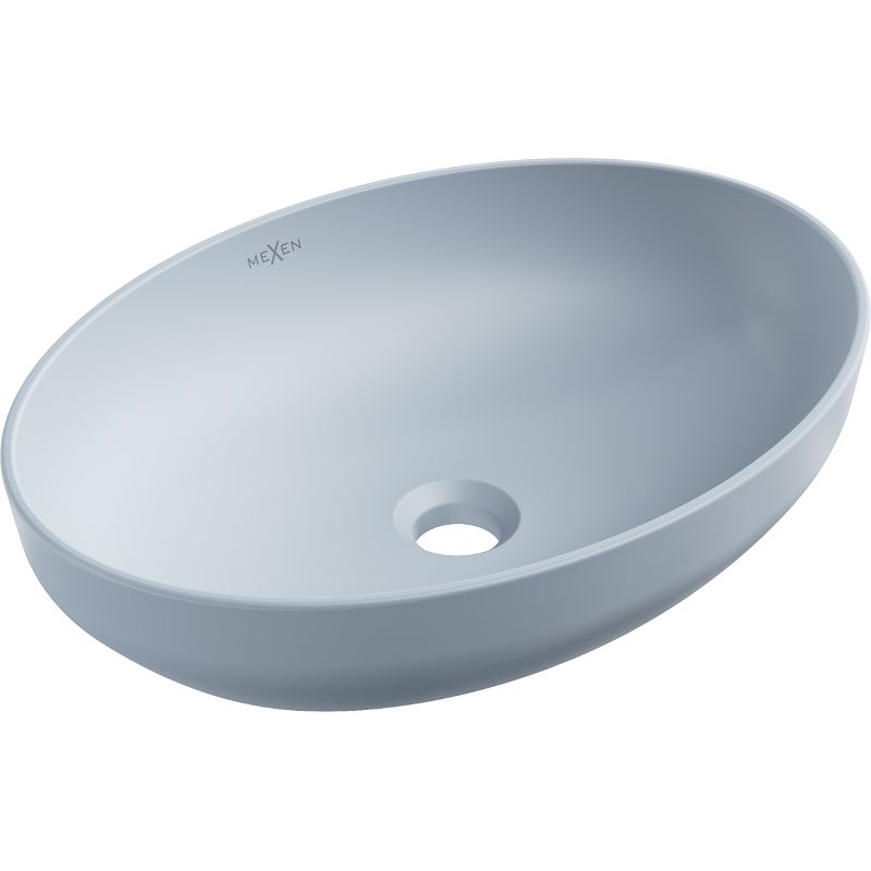 Umywalka nablatowa Mexen Cornelia niebieska 50x37 cm 1 szt.