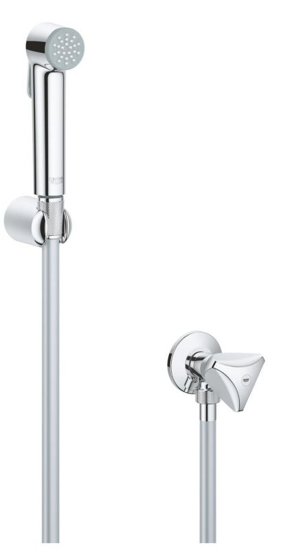 Zestaw bidetowy Grohe Tempesta-f Trigger spray 30 z montażem ściennym, chrom starlight, 1 szt.