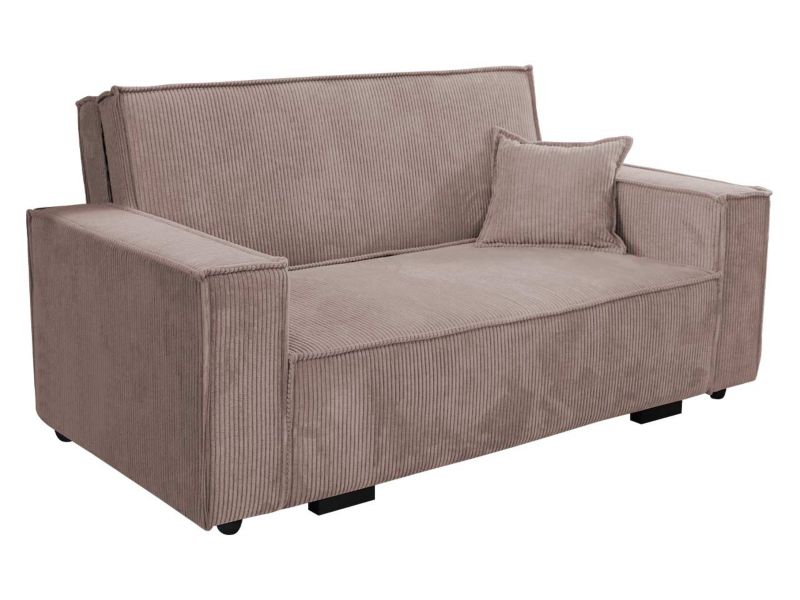 Kanapa rozkładana MIRJAN 24 Viva Star Sztruks III pudrowy róż 1 szt.