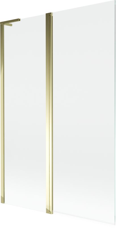 Parawan nawannowy 2-skrzydłowy Mexen Mist złoty 120x150 cm 1 szt
