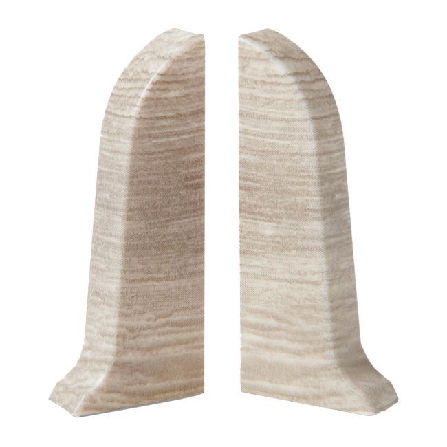 Zakończenie do listwy GoodHome Duo PCV 57 mm decor 495 2 szt.