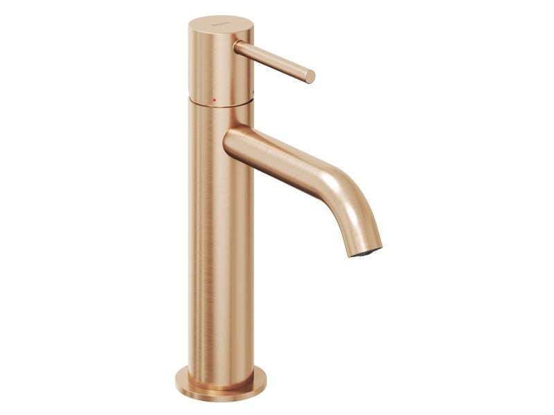 Bateria umywalkowa Ravak stojąca Espirit ES 012.00RGB 190 mm bez korka, różowe złoto 1 szt