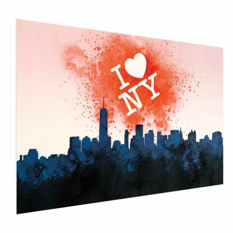 Plakat Artgeist I love NY 90x60 cm bez ramy 1 szt