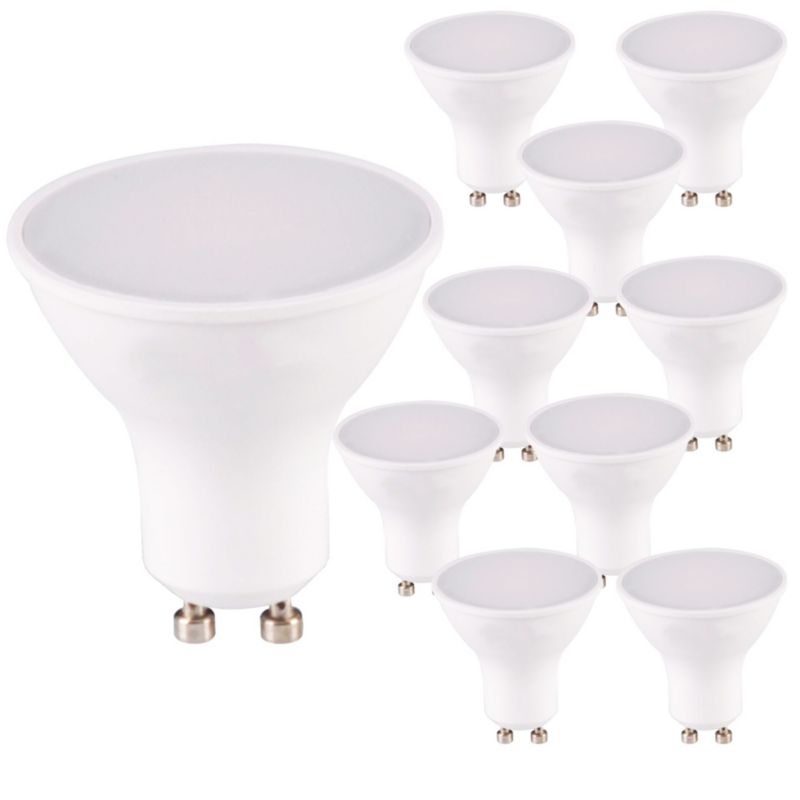 Żarówka LED Platinum Sanico Goldlux GU10 10W CIEPŁA 3000K - 10 szt.