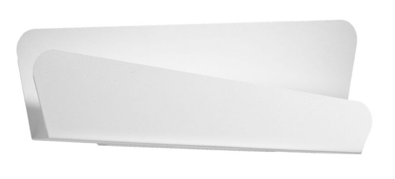 Kinkiet ścienny Sollux Lighting Bascia biały 2 x G9 x 40W IP20 wym: 15 x 40 cm - 1 szt.