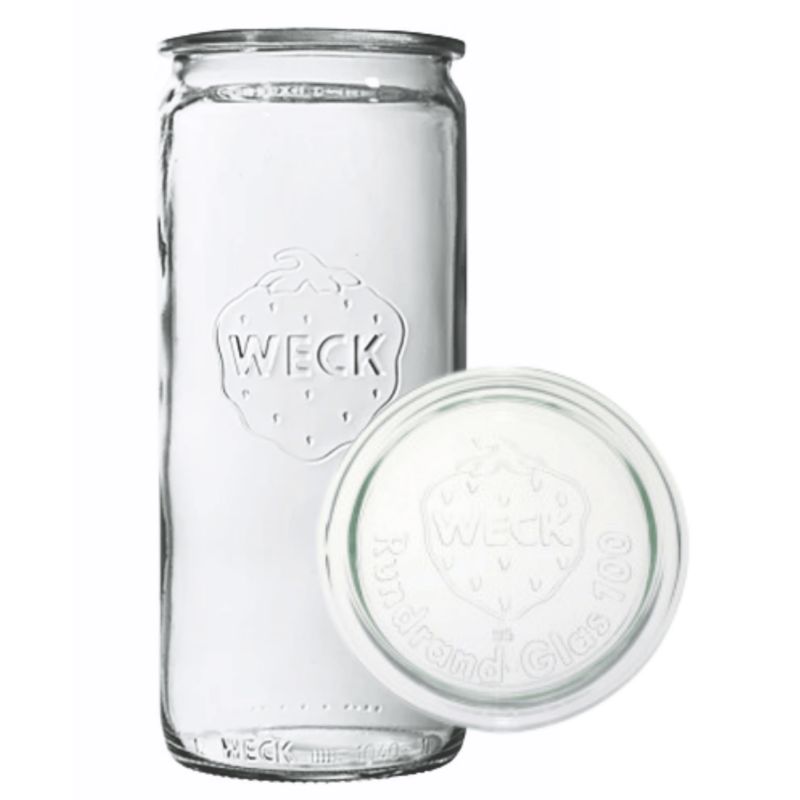 Słoik MODO24 Weck 1500 ml fi 100 cylinder szklane wieko 1 kpl.