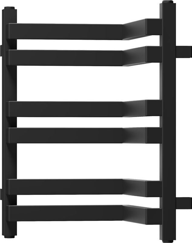 Grzejnik łazienkowy drabinkowy Mexen Loop czarny 500 x 375 mm 1 szt.