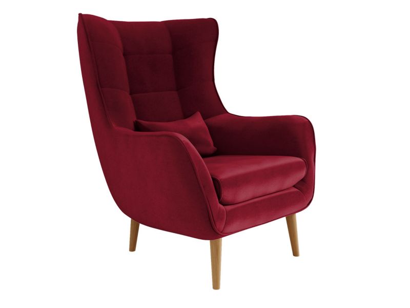 Fotel MIRJAN 24 Estjano wiśniowy 1 szt.