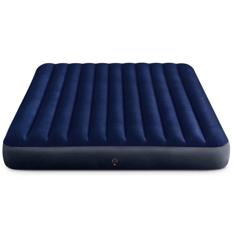 Materac dmuchany Intex welur 203x183x25cm + pompka 64755 1szt.