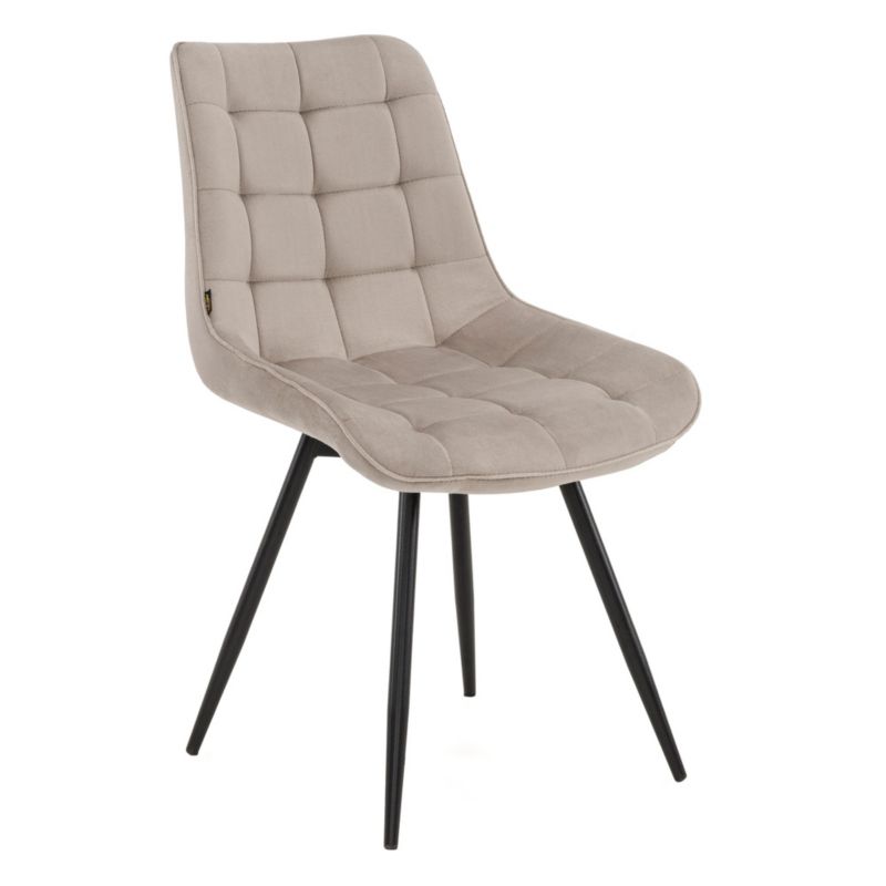 Krzesło obrotowe MebleMWM ART838 welur ciemny beż-7 1 szt.